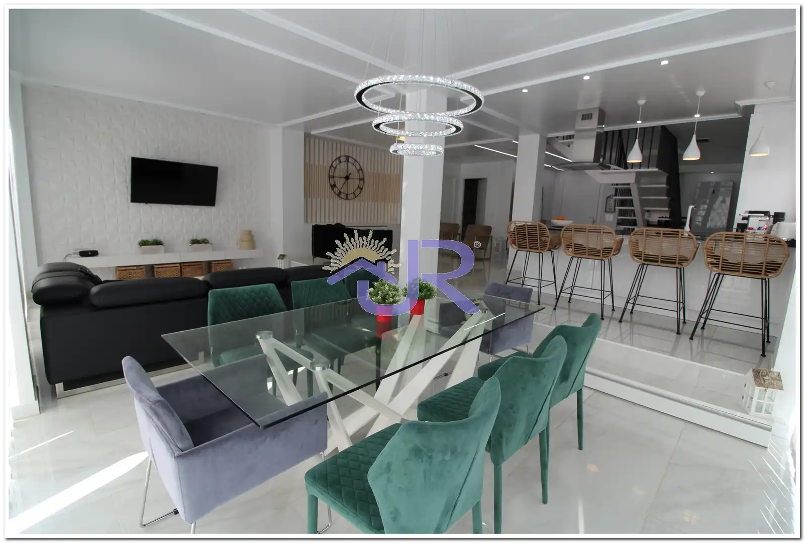Dining room of Houses for sale in Paracuellos de Jarama  with Air Conditioner, Private garden and Swimming Pool
