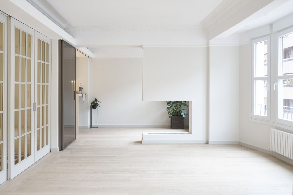 Living room of Flat for sale in Bilbao   with Heating and Balcony