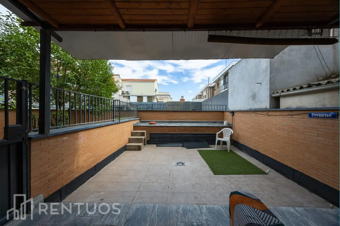 Terraza de Dúplex de alquiler en Madrid con Aire acondicionado, Calefacción y Terraza