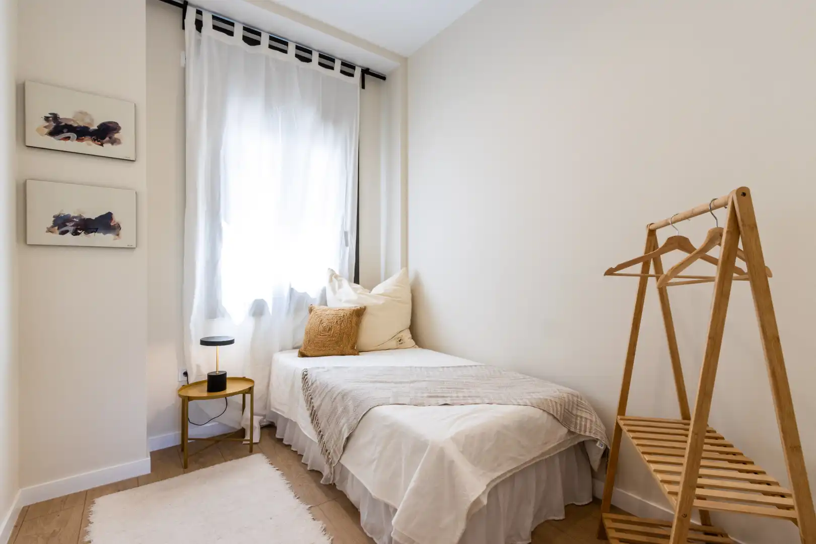 Schlafzimmer von Wohnung zum Verkauf in Terrassa mit Klimaanlage, Heizung und Terrasse