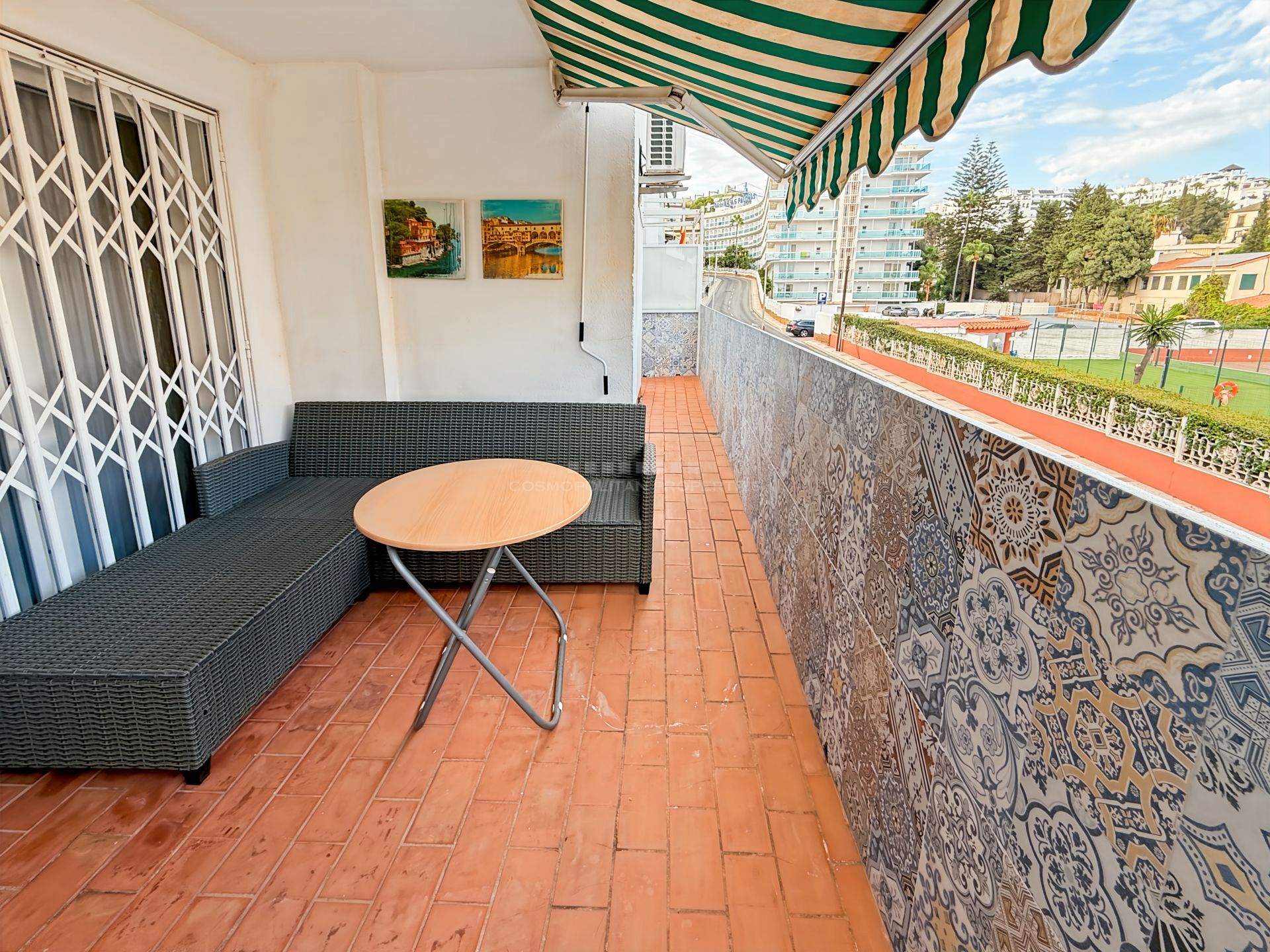 Terrace of Flat for sale in Torremolinos  with Air Conditioner, Furnished and Oven