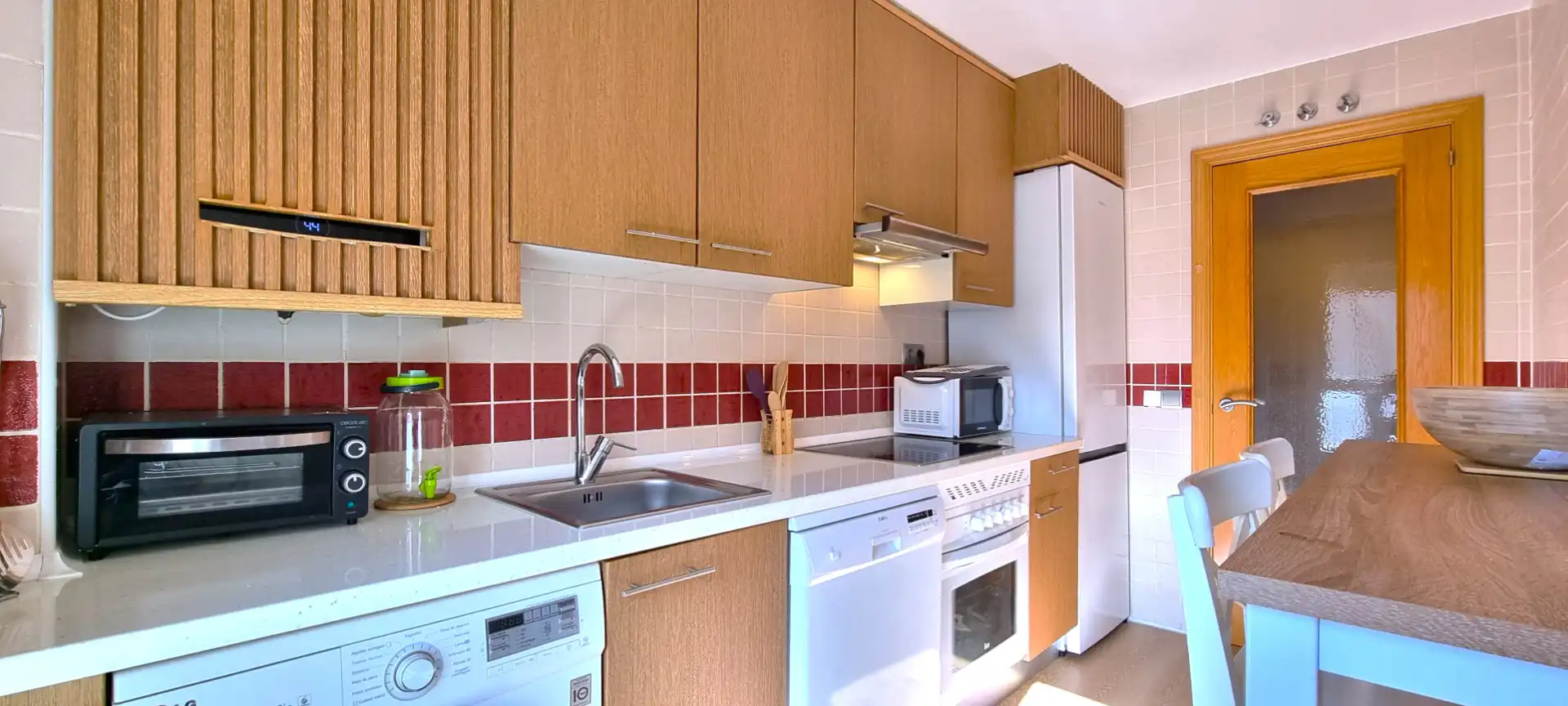 Kitchen of Flat for sale in Navalafuente  with Air Conditioner, Heating and Furnished