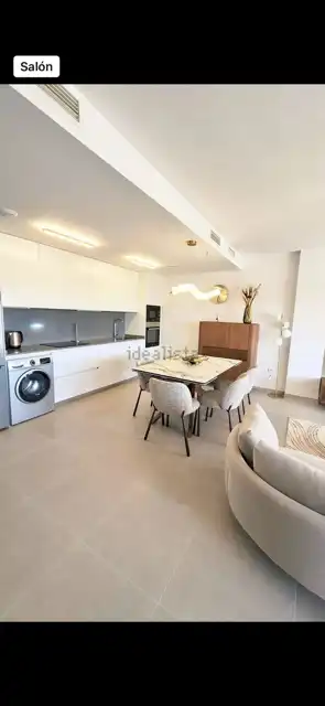 Cocina de Piso de alquiler en Estepona con Aire acondicionado, Terraza y Trastero