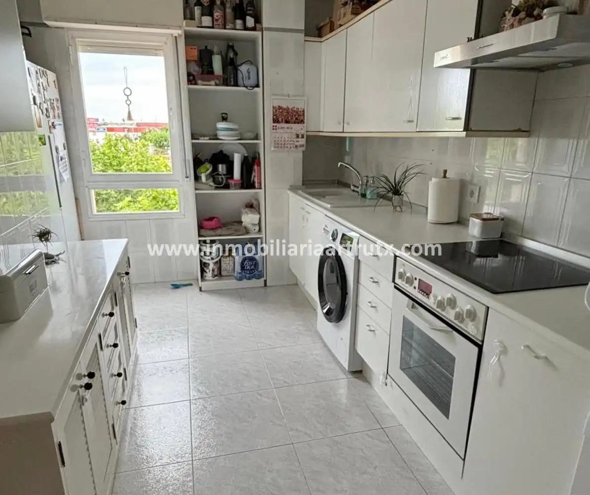 Kitchen of Attic for sale in Ciutadella de Menorca  with Air Conditioner, Terrace and Storage room
