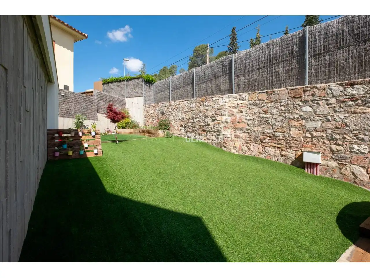 Jardí de Casa o xalet en venda en Matadepera amb Aire condicionat, Calefacció i Jardí privat
