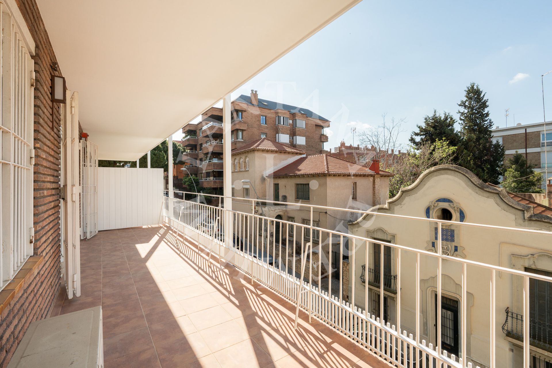 Terrace of Flat to rent in  Barcelona Capital  with Heating, Parquet flooring and Terrace