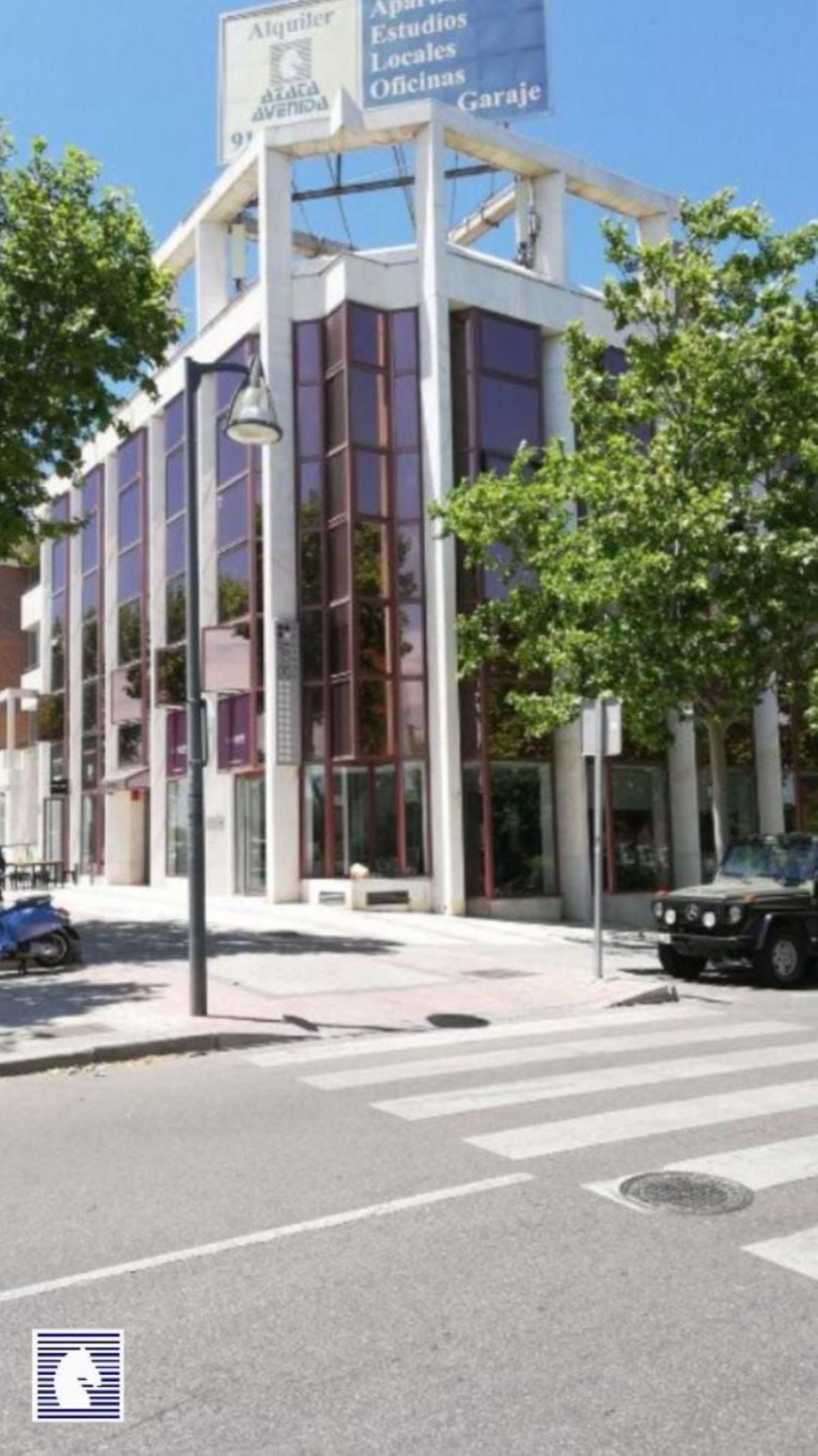 Vista exterior de Oficina de alquiler en Pozuelo de Alarcón