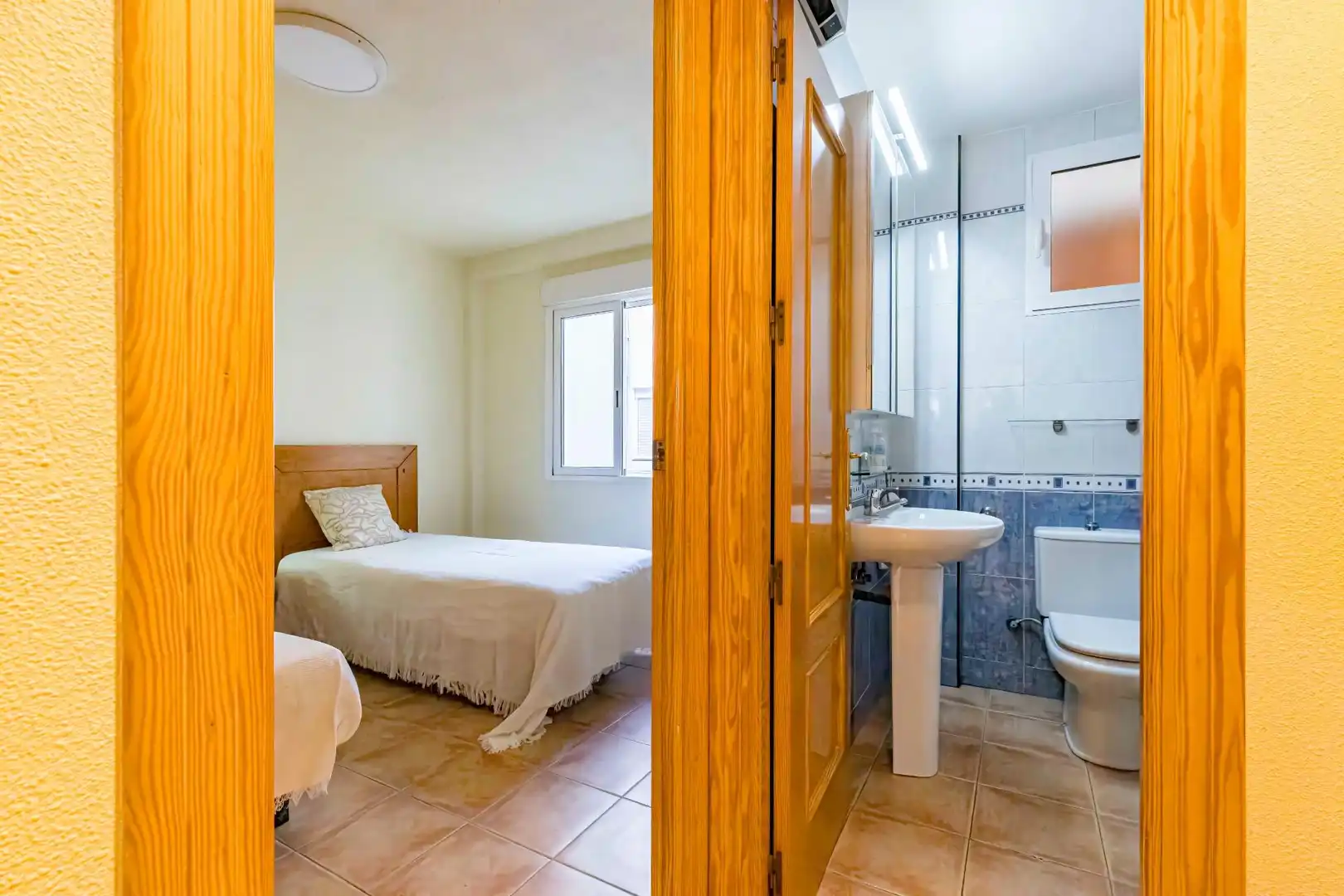 Bedroom of Flat for sale in Murcia  with Air Conditioner, Heating and Furnished