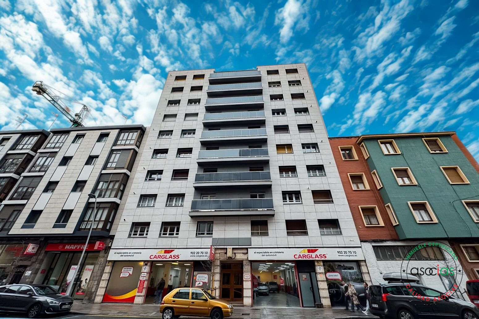 Exterior view of Flat for sale in Gijón   with Heating and Balcony