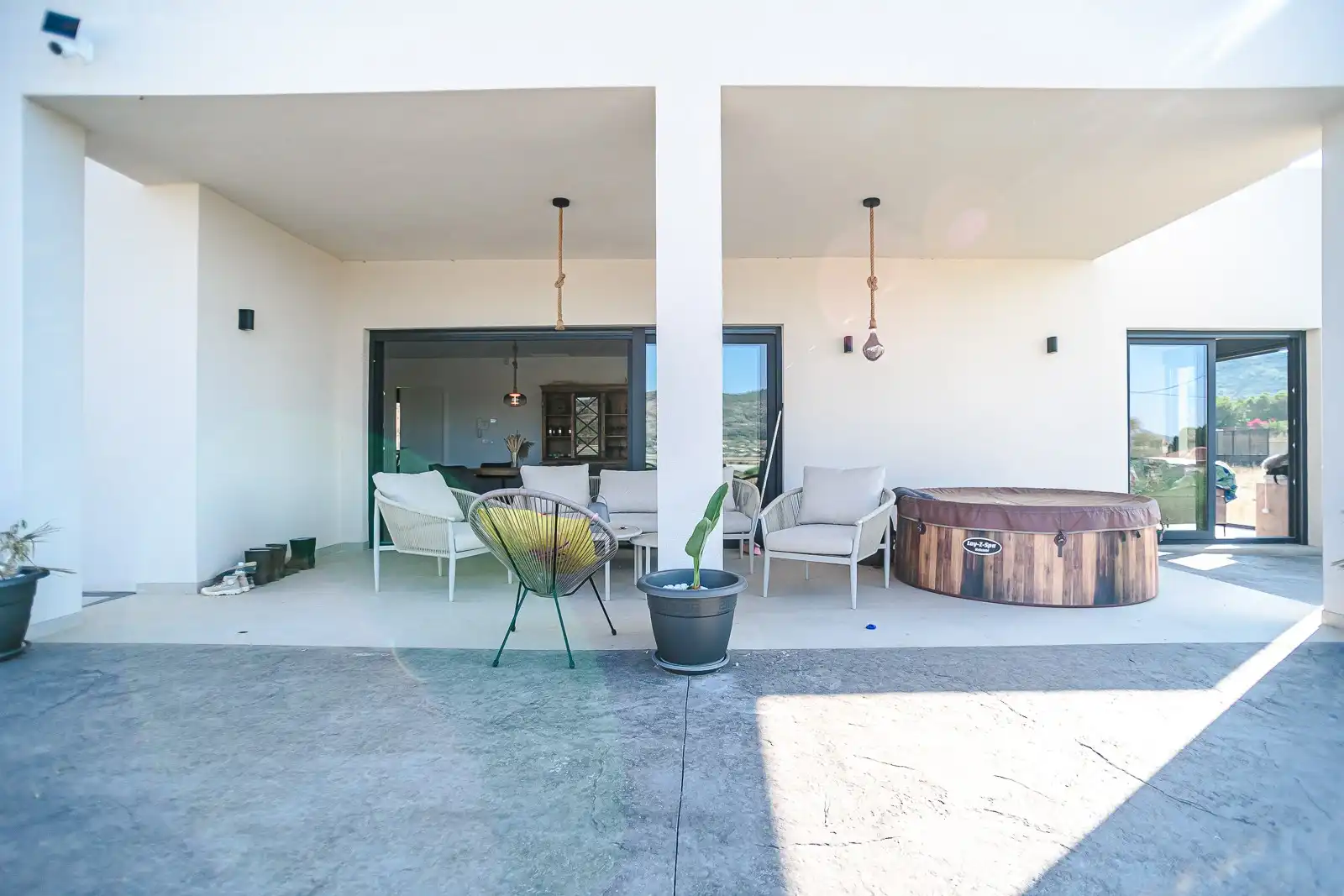 Terraza de Casa o chalet en venta en Aspe con Aire acondicionado, Calefacción y Jardín privado