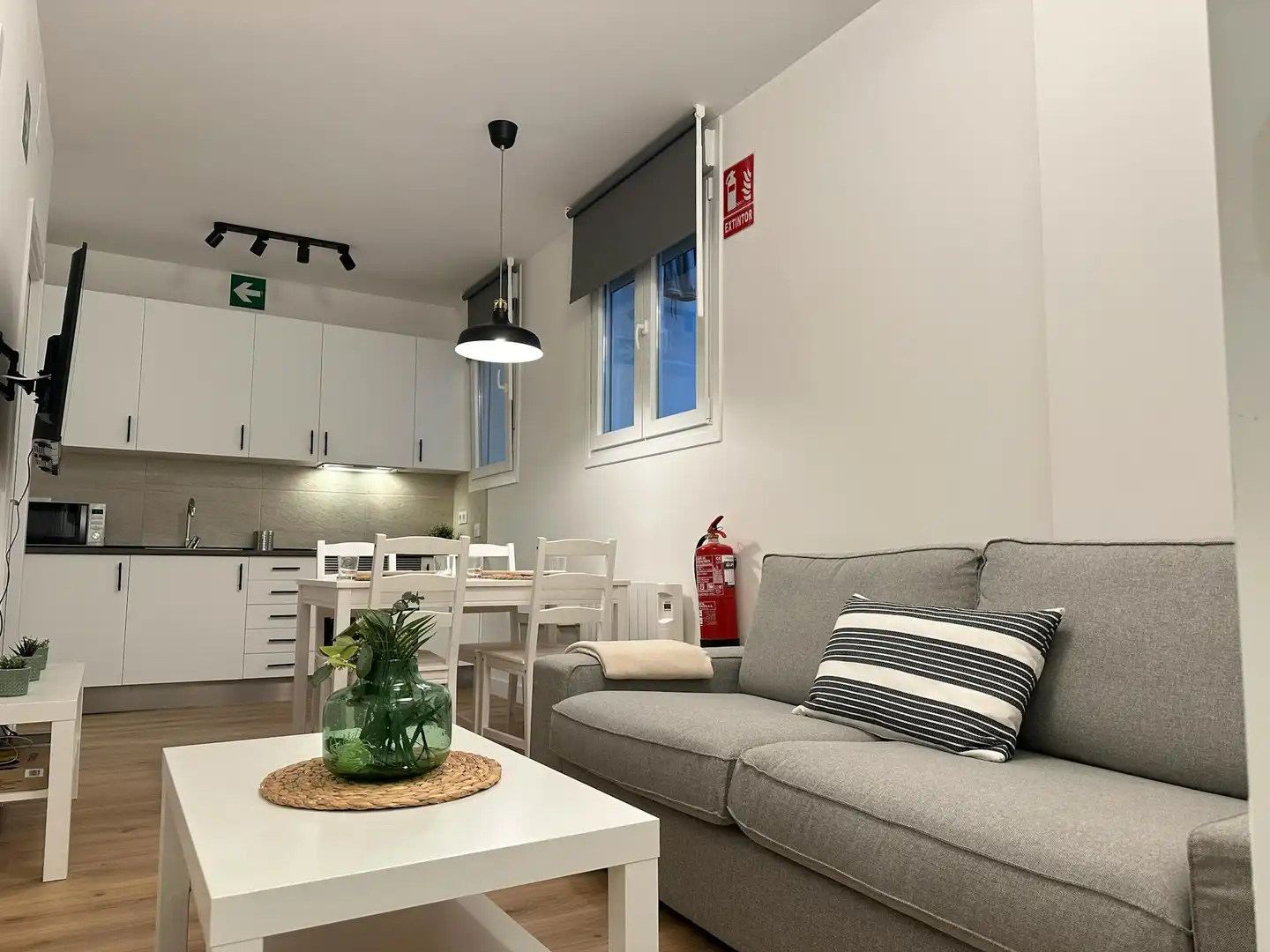 Living room of Flat for share in Alcorcón  with Heating, Furnished and Internet