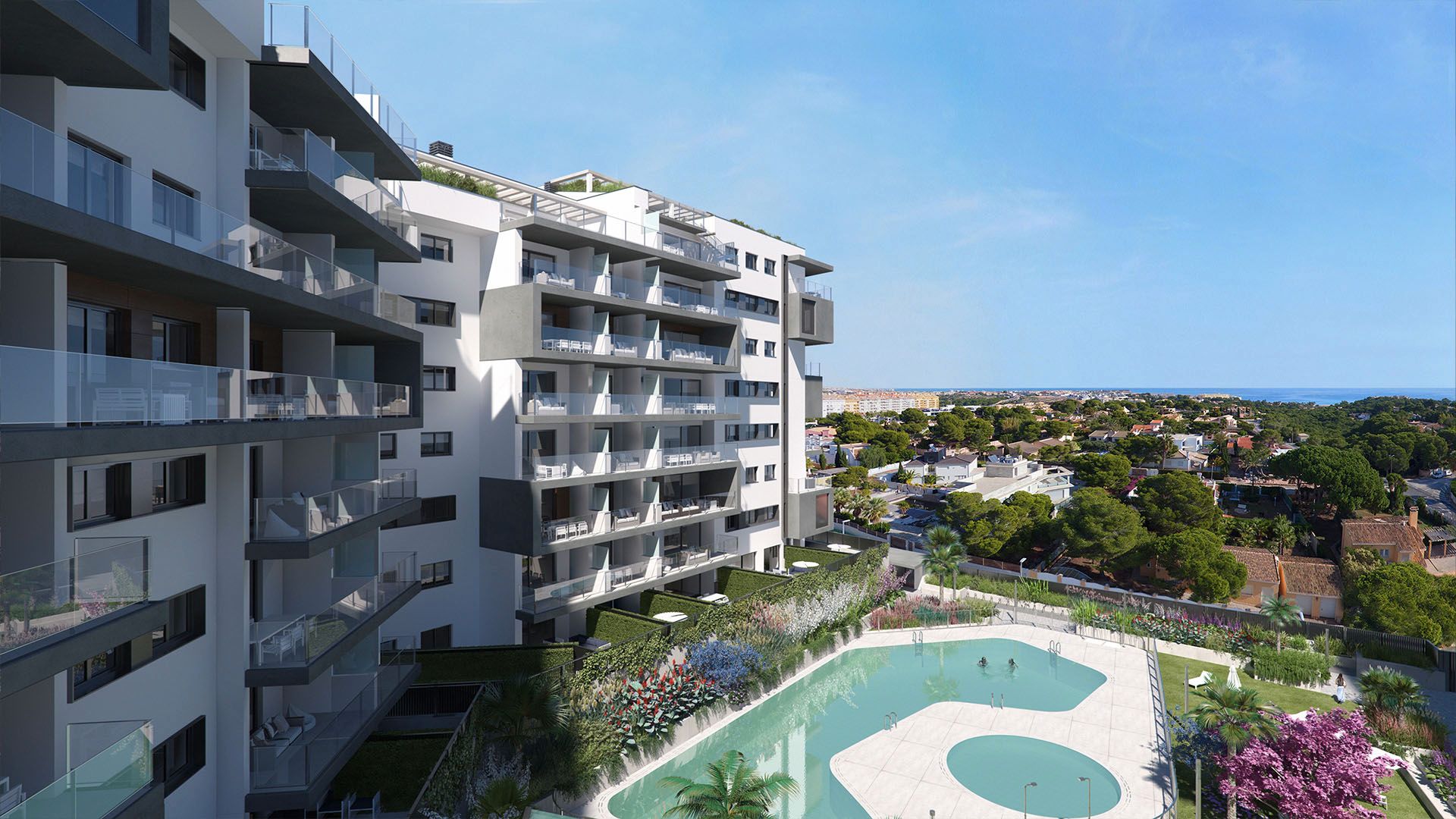 Exterior view of Apartment for sale in Orihuela  with Terrace, Swimming Pool and Balcony