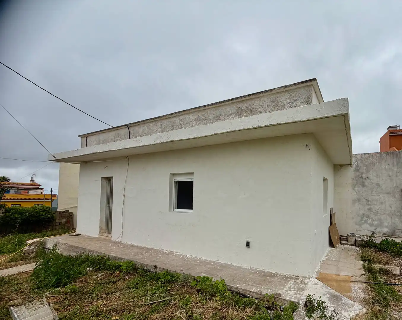 Vista exterior de Casa o chalet de alquiler en Tegueste con Jardín privado y Amueblado