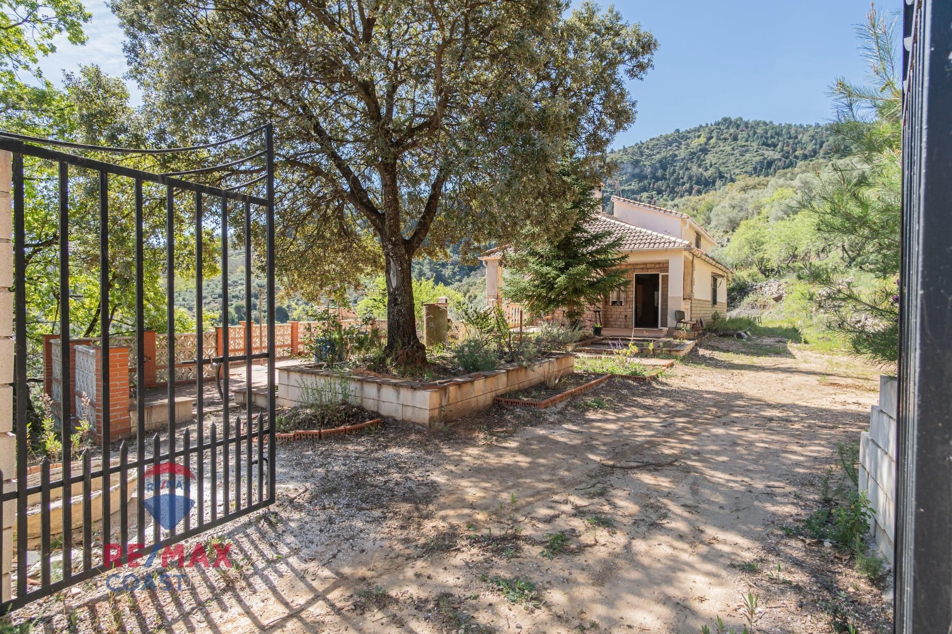 Vista exterior de Finca rústica en venta en Yunquera con Jardín privado