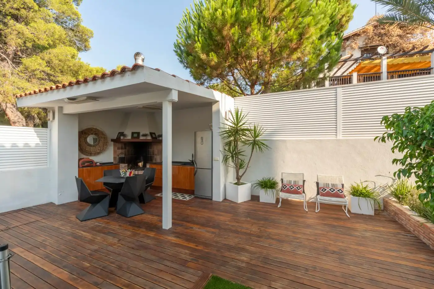 Terraza de Casa o chalet en venta en Montornés - Las Palmas - El Refugio
