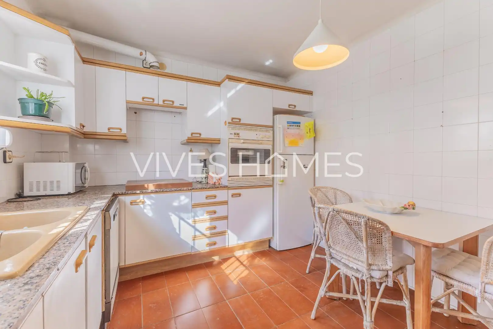 Kitchen of Flat for sale in Sant Andreu de Llavaneres  with Heating, Terrace and Furnished