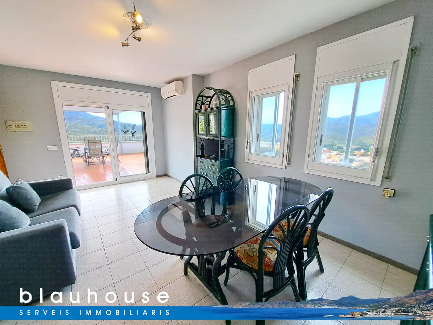 Dining room of Attic for sale in Llançà  with Air Conditioner and Terrace