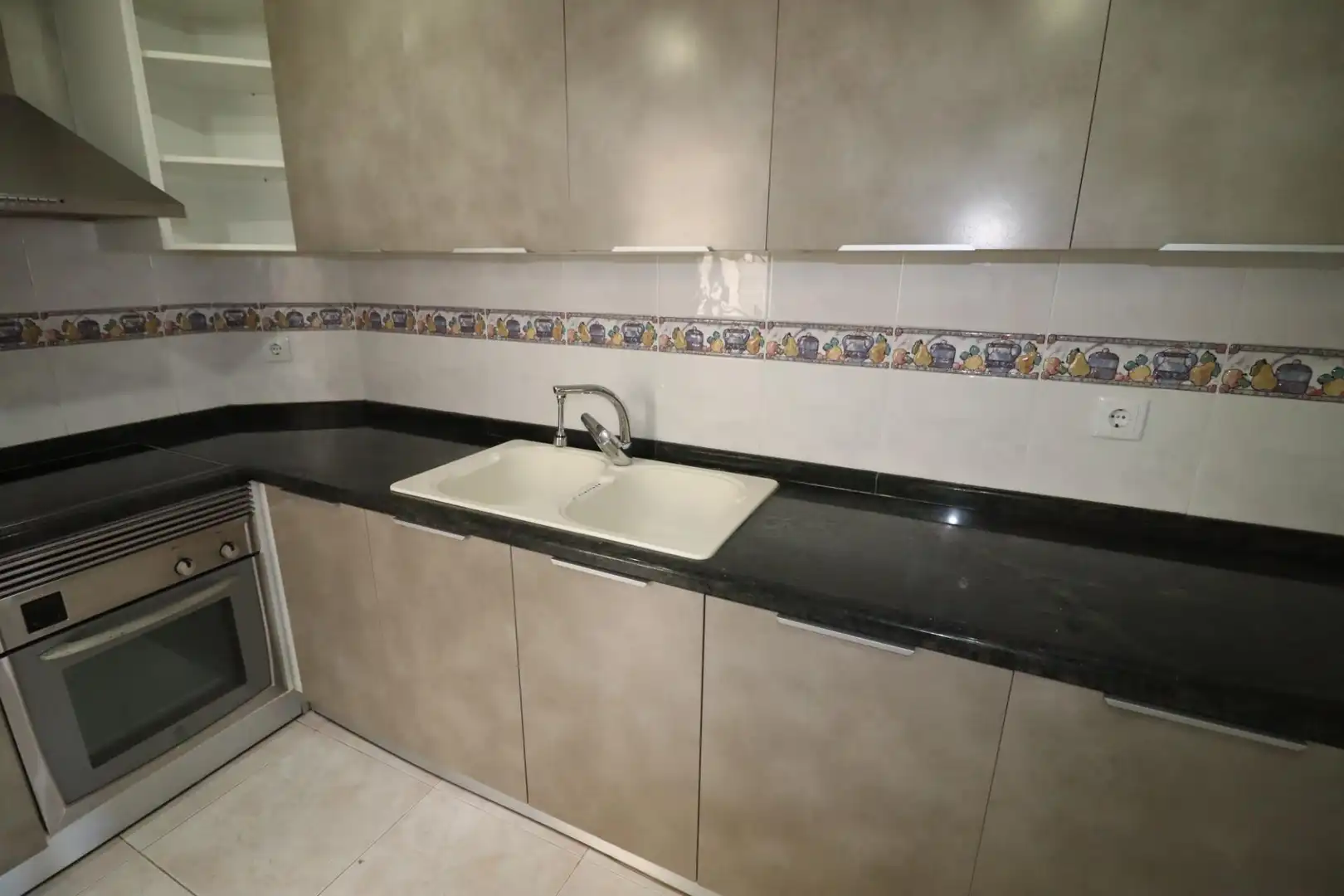 Kitchen of Flat for rent in Valencia  with Air Conditioner