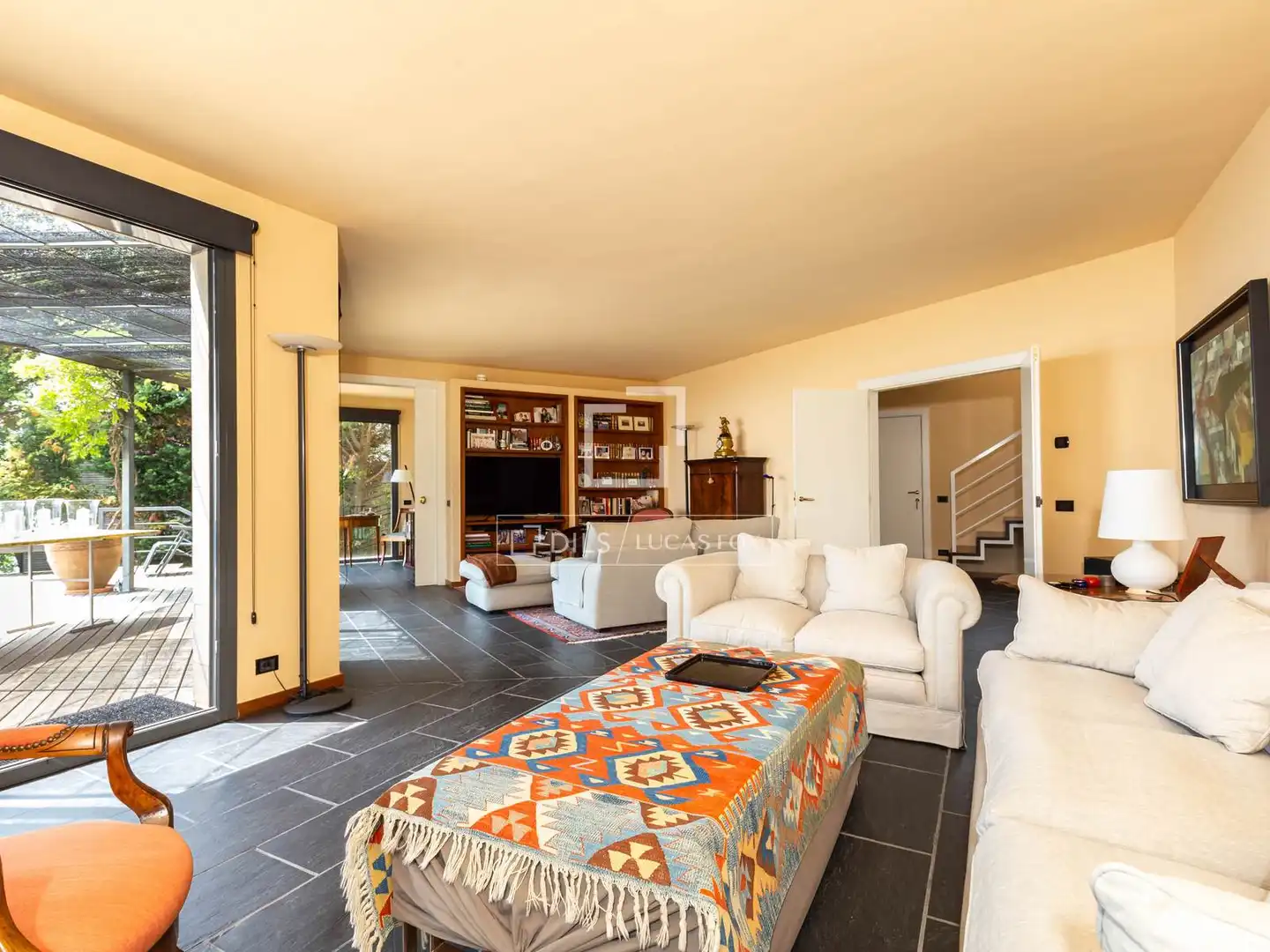 Sala de estar de Casa o chalet en venta en Barcelona con Terraza