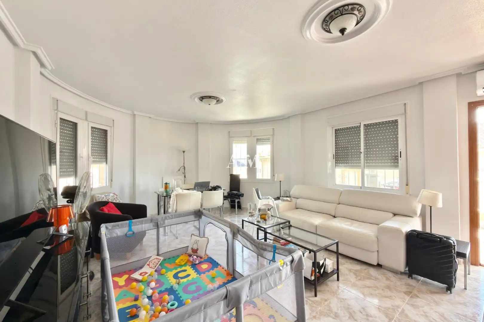 Living room of Detached homes for rent in Rojales  with Air Conditioner, Heating and Private garden