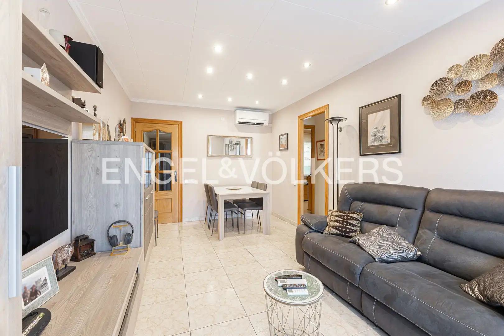 Sala d'estar de Pis en venda en Barcelona amb Aire condicionat, Calefacció i Balcó