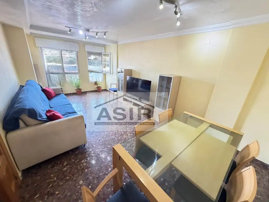 Living room of Flat for sale in Alzira  with Air Conditioner