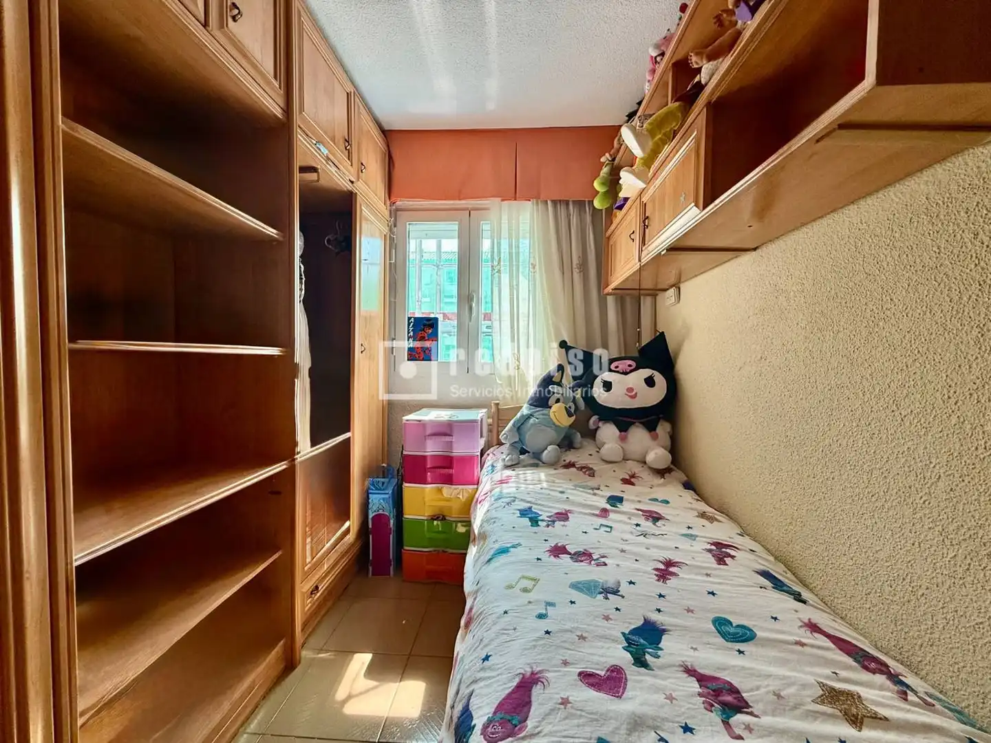 Bedroom of Flat for sale in Madrid  with Air Conditioner, Heating and Terrace