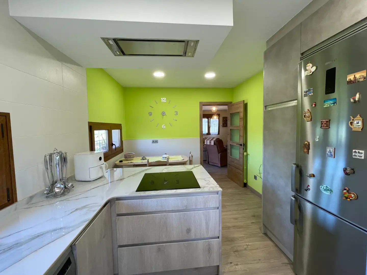 Cocina de Casa o chalet en venta en Gijón  con Calefacción, Jardín privado y Terraza
