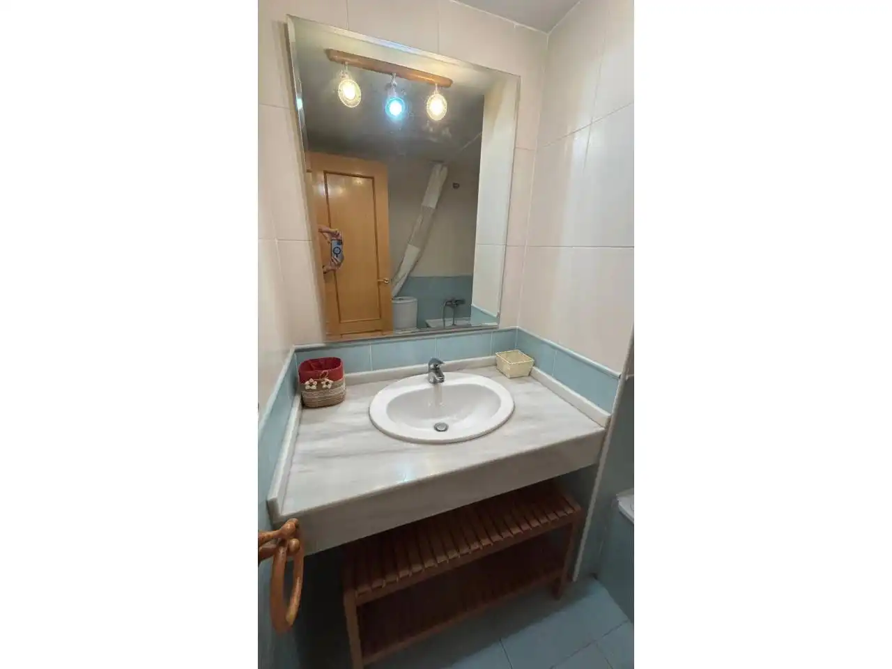 Baño de Apartamento en venta en San Jorge / Sant Jordi con Aire acondicionado, Calefacción y Terraza