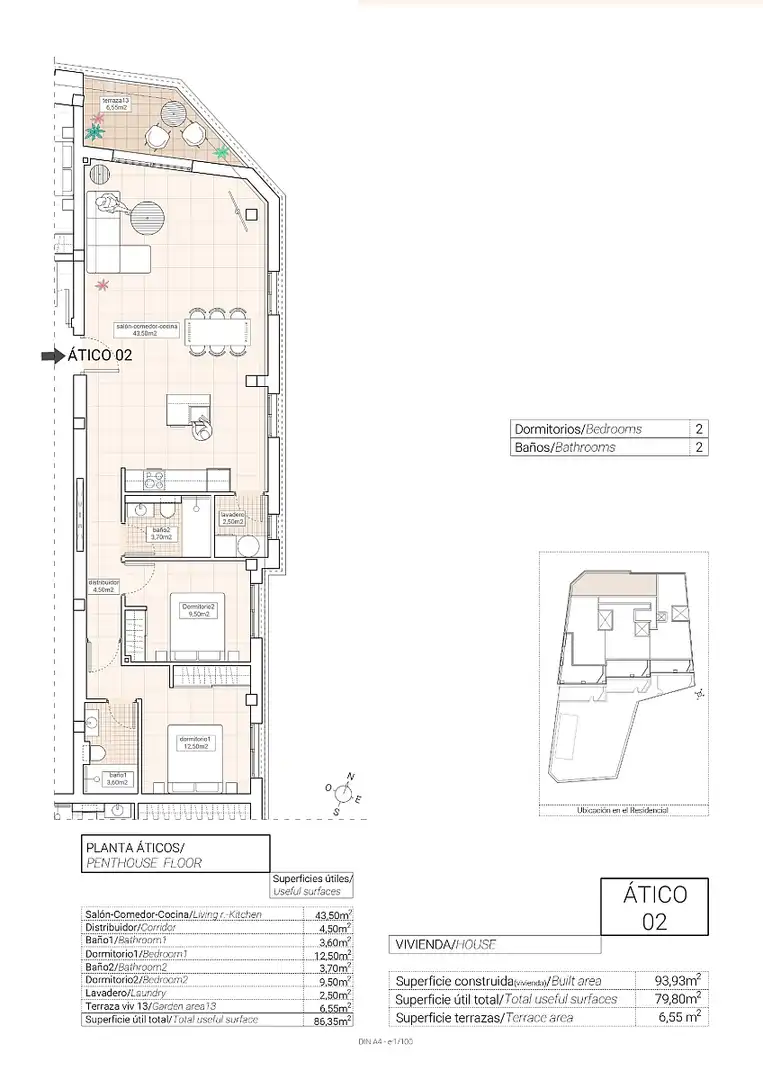 Apartment with terrace for sale in Hondón de las Nieves / El Fondó de les Neus, imagen 35