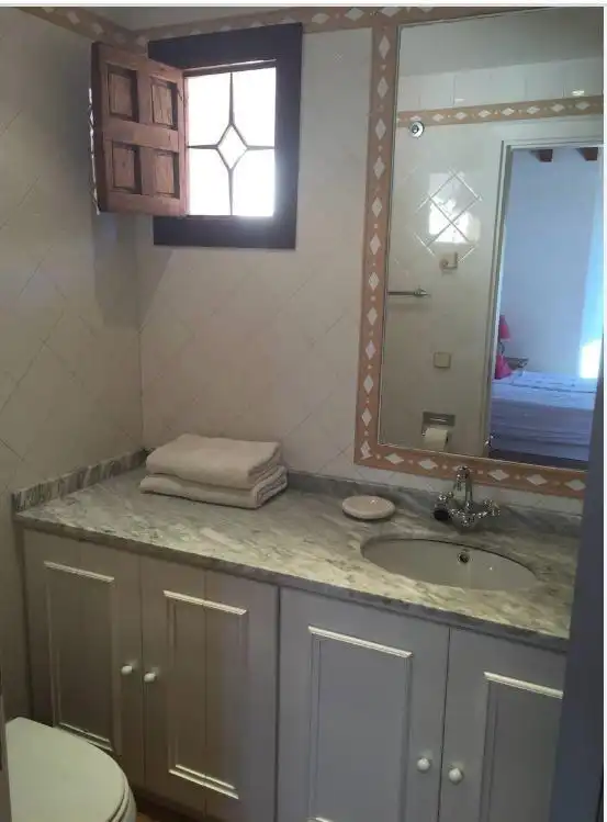 Baño de Casa o chalet de alquiler en Andratx con Calefacción, Jardín privado y Terraza