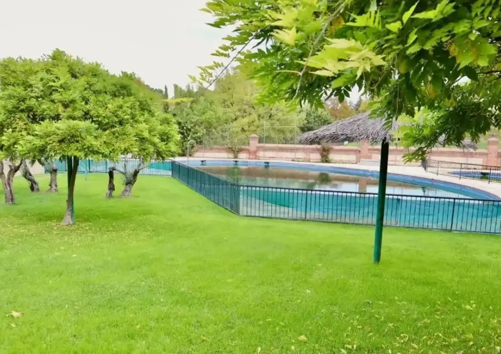 Swimming pool of Detached homes for sale in Guadalajara  with Air Conditioner, Heating and Private garden