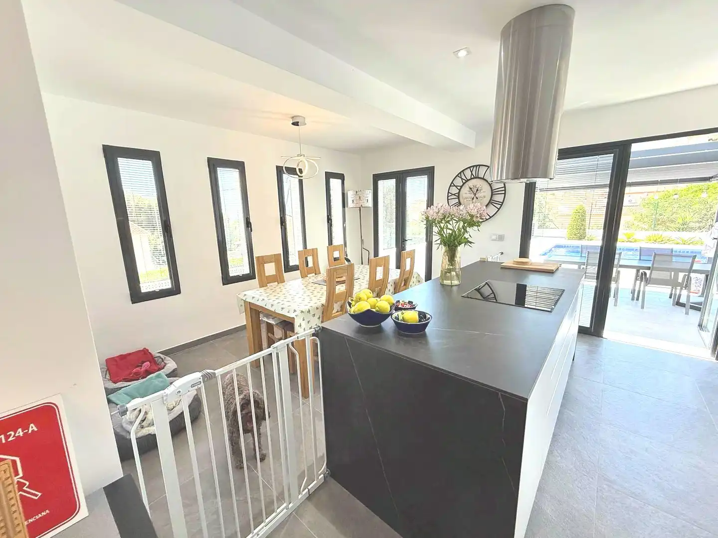 Cocina de Casa o chalet en venta en Calpe / Calp con Aire acondicionado y Piscina