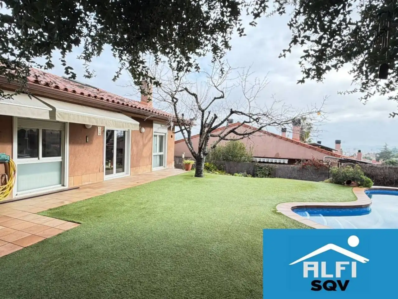 Garden of Houses for sale in Sant Quirze del Vallès  with Air Conditioner, Heating and Private garden