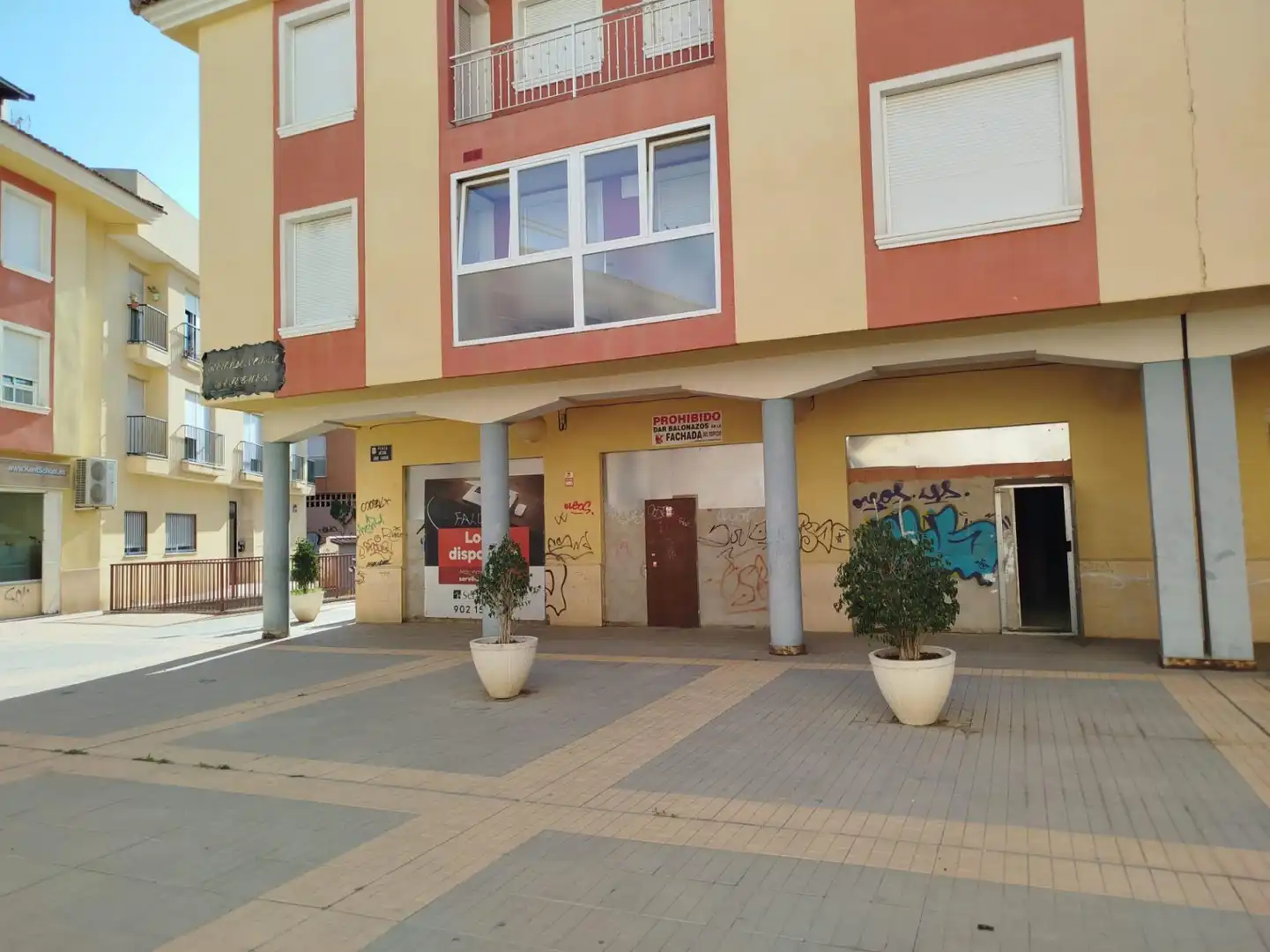 Vista exterior de Garaje en venta en Alcantarilla