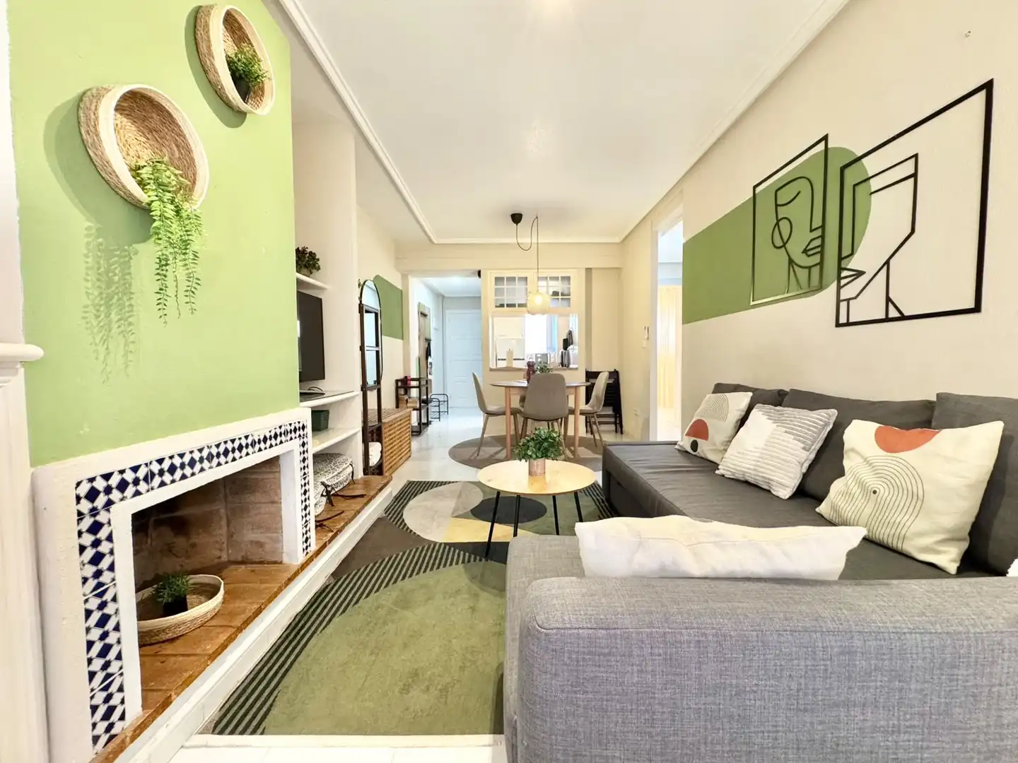 Living room of Flat for rent in Torrevieja  with Air Conditioner, Heating and Swimming Pool