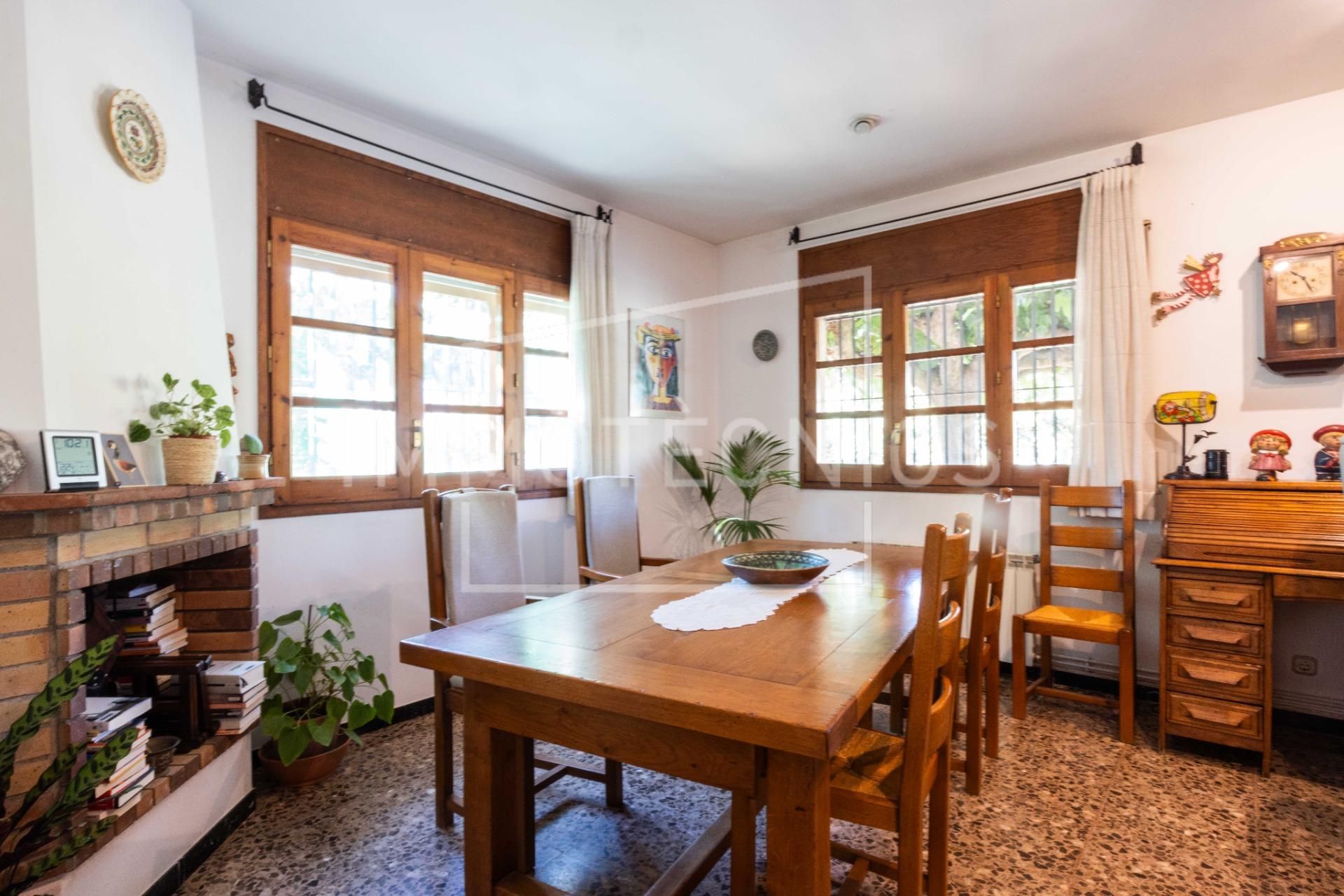 Dining room of Country house for sale in Argentona  with Heating, Terrace and Storage room