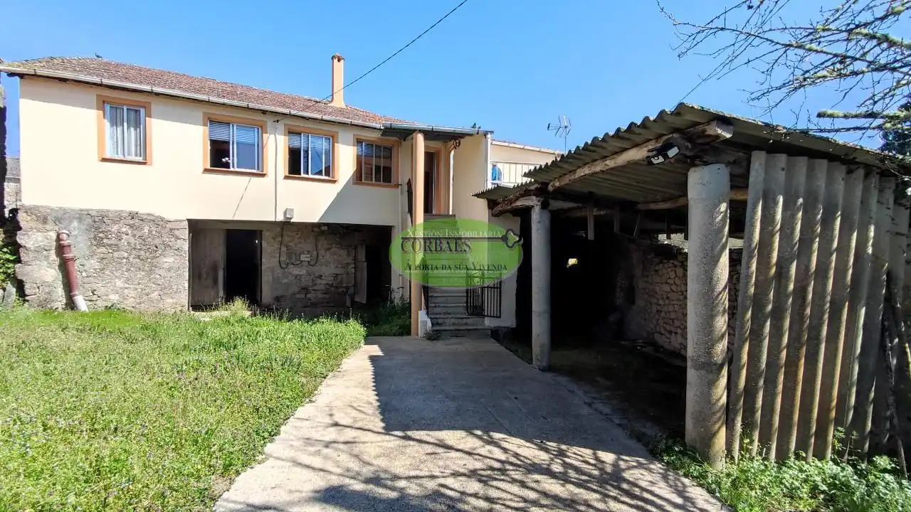 Vista exterior de Casa o xalet en venda en Pantón amb Calefacció, Jardí privat i Terrassa