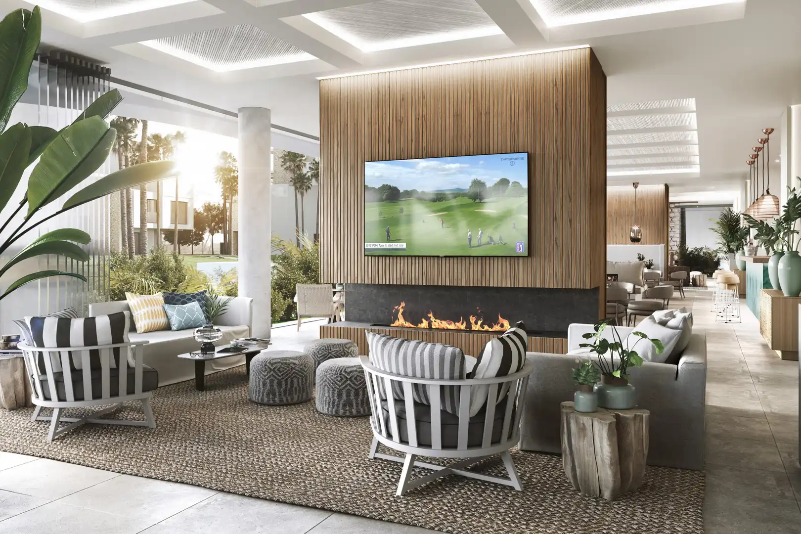 Living room of Attic for sale in Estepona  with Air Conditioner, Heating and Terrace