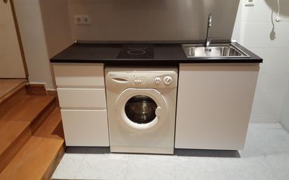Kitchen of Flat to rent in  Madrid Capital  with Heating