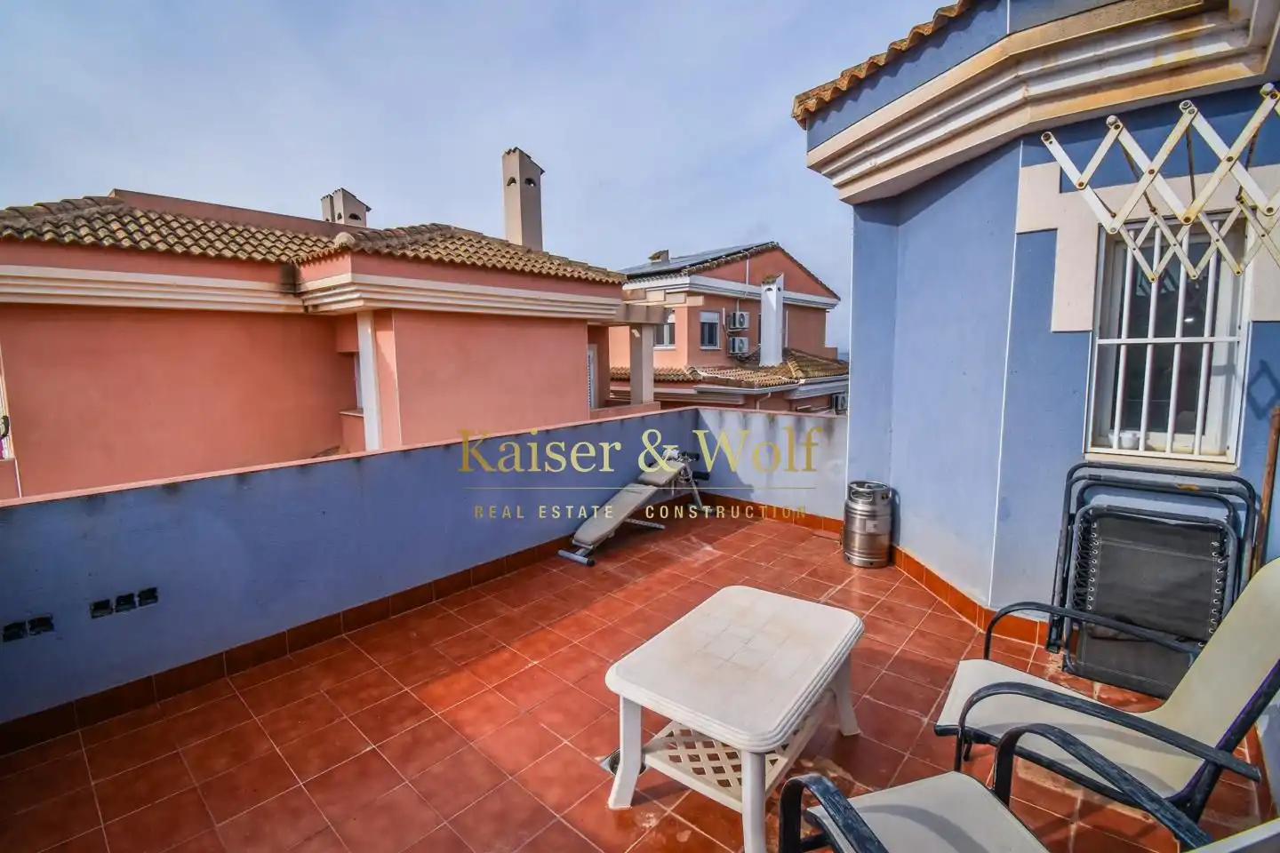 Terraza de Casa o chalet en venta en Santa Pola con Aire acondicionado, Jardín privado y Terraza