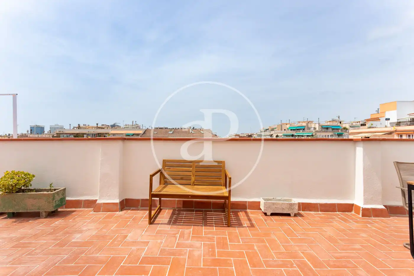 Terrace of Flat for rent in Barcelona  with Air Conditioner, Heating and Terrace