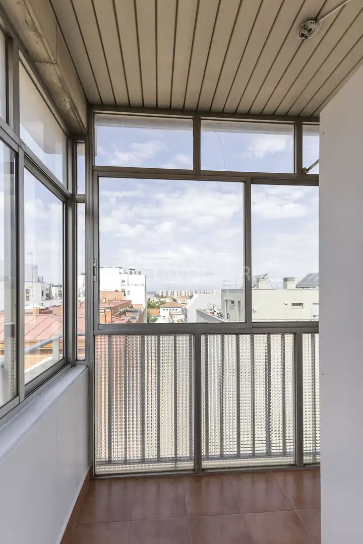 Terraza de Piso de alquiler en Tetuán