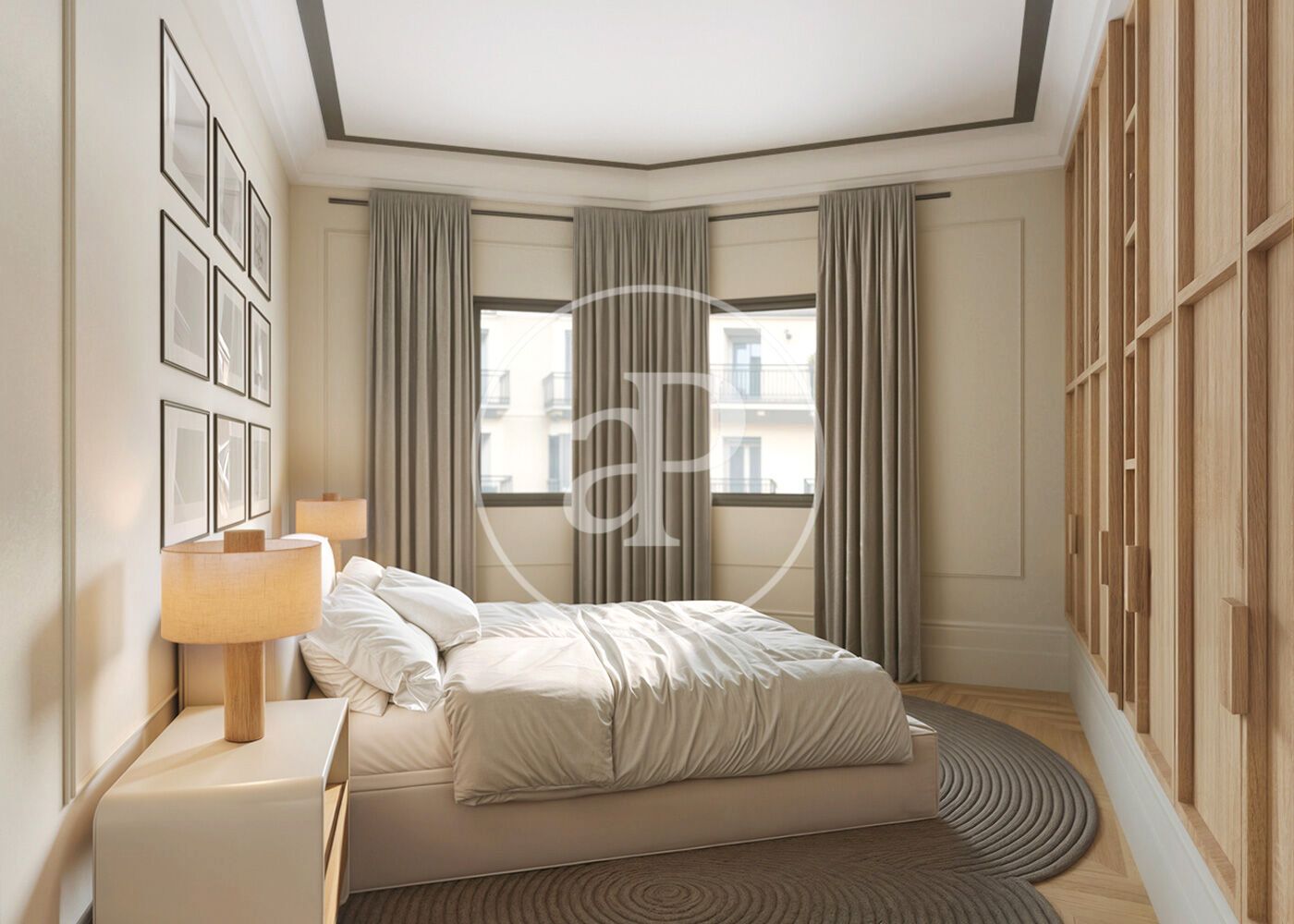 Dormitori de Pis en venda en  Barcelona Capital amb Aire condicionat, Calefacció i Balcó