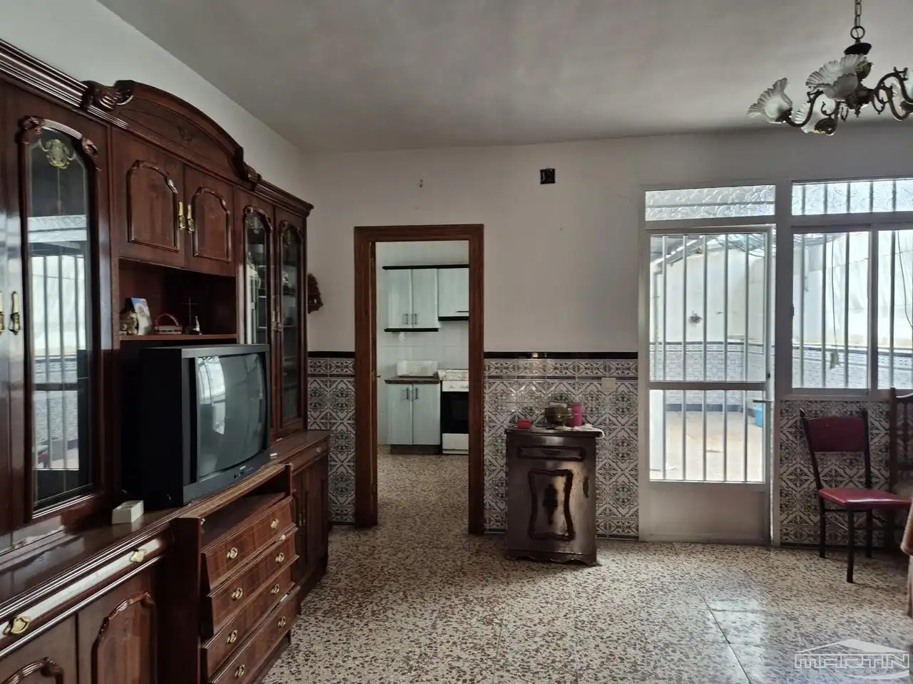 Cuina de Casa o xalet en venda en Benamejí amb Aire condicionat, Terrassa i Traster
