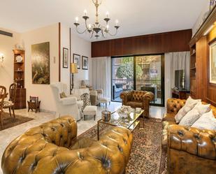 Living room of Flat for sale in  Granada Capital  with Air Conditioner, Heating and Private garden