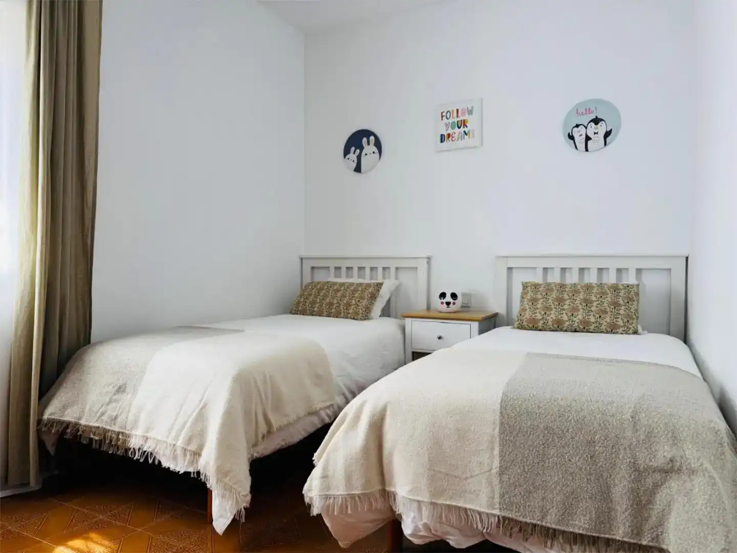 Bedroom of Flat for rent in Cambrils  with Air Conditioner, Private garden and Storage room