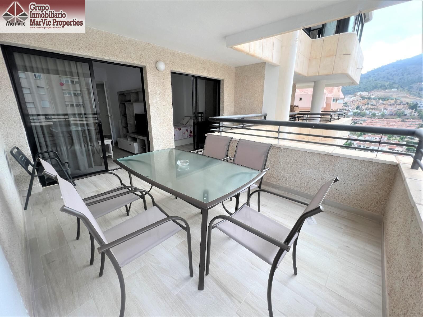 Terrace of Flat for sale in Benidorm  with Air Conditioner, Terrace and Furnished