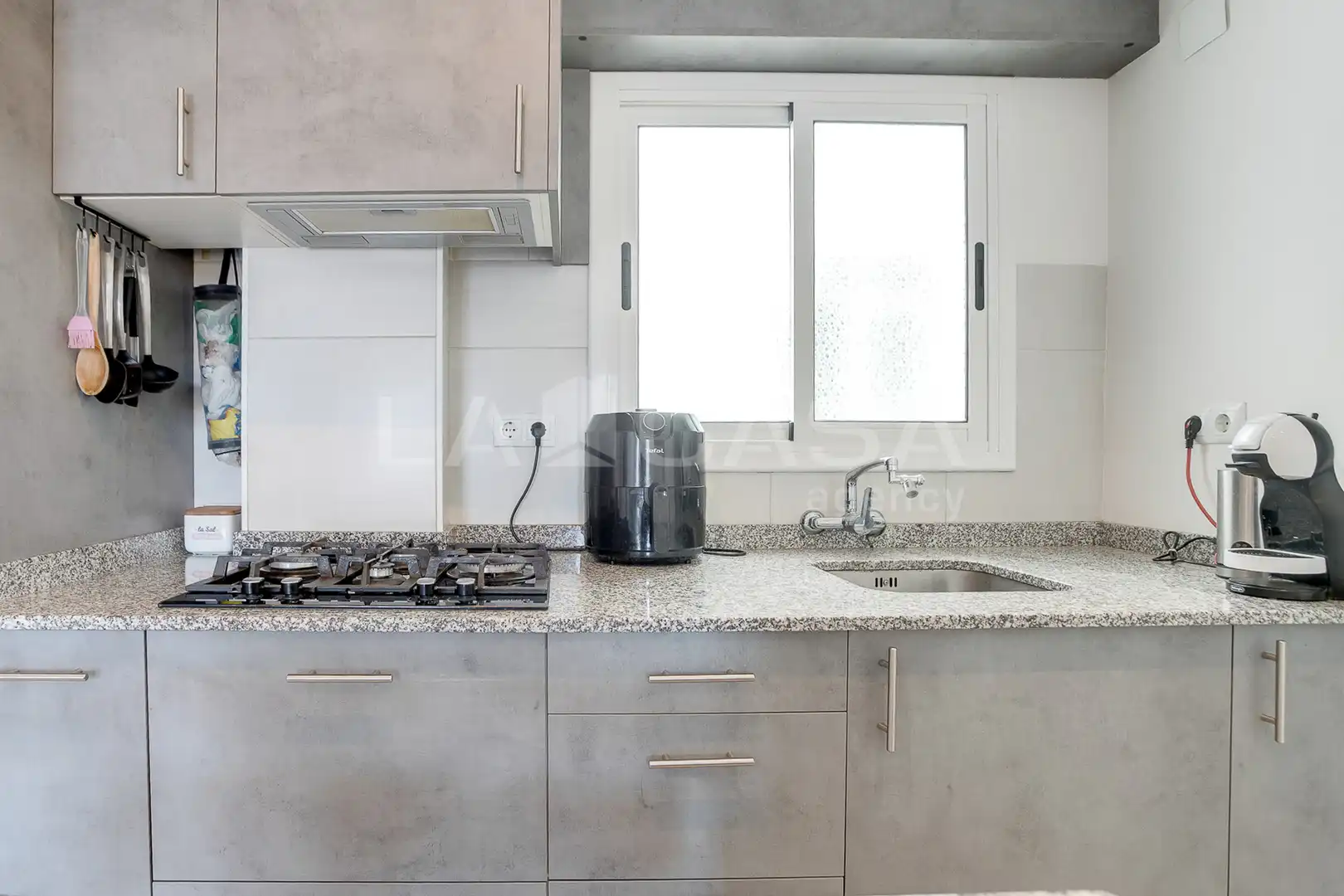 Kitchen of Flat for sale in Granollers  with Balcony