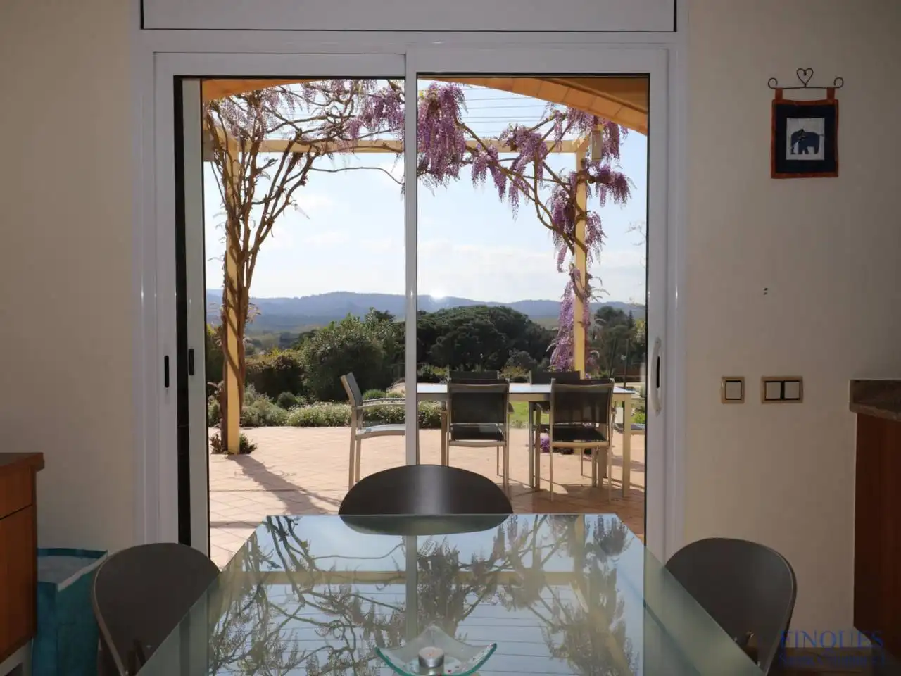 Terraza de Casa o chalet en venta en Santa Cristina d'Aro con Aire acondicionado, Calefacción y Jardín privado